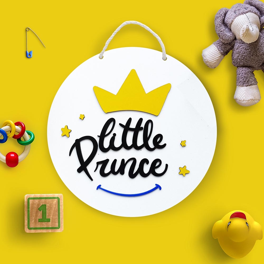 Little%20Prince%20Çocuk%20Kapı%20isimliği%20Süsü